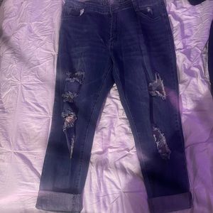 ripped jeans